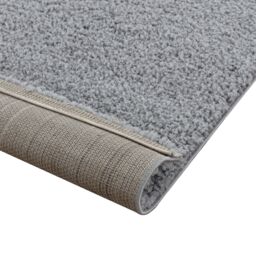 Luxury Shaggy Grey Woven Effect Medium Rug, (L)170Cm X (W)120Cm - thumbnail 2