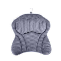 Spa Bath Pillow With Suction Cups, Non-Slip Ergonomic 4D Bathtub Pillow For Head, Shoulder, Neck And Back Support, Fits Any Tubs - thumbnail 8