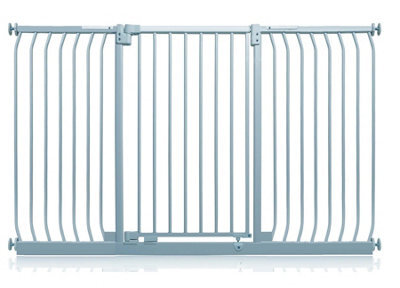 Safetots Extra Tall Elite Safety Gate, 170Cm - 179Cm, Matt Grey, Extra Tall 96.8Cm In Height, Pressure Fit Stair Gate - image 1