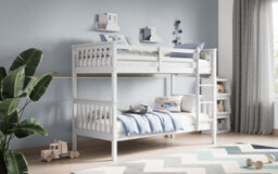Flair Zoom Small Single Detachable Bunk Bed White - thumbnail 2