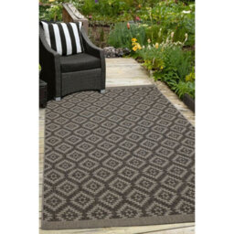 Melrose Eden Genesis Silver Indoor Outdoor Medium Area Rug 3mm Pile Height - 120/170Cm - thumbnail 4