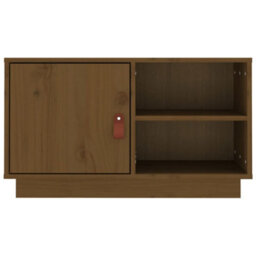 Berkfield Tv Cabinet Honey Brown 70X34X40 Cm Solid Wood Pine - thumbnail 6