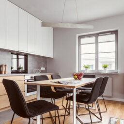 Harper Living 20W Led Up And Down Pendant Light, Brushed Aluminium Finish Warm White (Non-Dimmable) - thumbnail 2