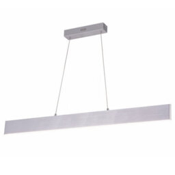 Harper Living 20W Led Up And Down Pendant Light, Brushed Aluminium Finish Warm White (Non-Dimmable) - thumbnail 3
