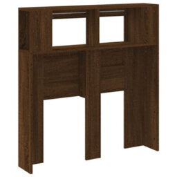 Berkfield Led Headboard Brown Oak 100X18.5X103.5 Cm Engineered Wood - thumbnail 8