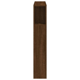 Berkfield Led Headboard Brown Oak 100X18.5X103.5 Cm Engineered Wood - thumbnail 7