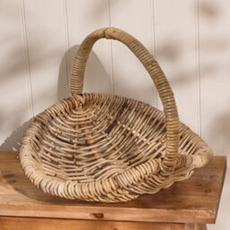 Dibor Traditional Natural Medium Log Carrier With Handle H32 X L37 X W33Cm - thumbnail 5