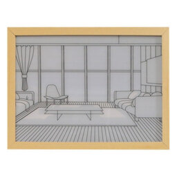 Alivio Decoration Frame Lights Christmas Wall Decoration In Warm Lights 31 X 22Cm - thumbnail 8