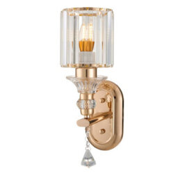 Living And Home Gold Crystal Wall Lamp, Living Room Wall Lamp, Bedside Reading Lamp,e27 - thumbnail 5