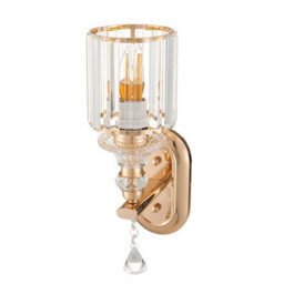 Living And Home Gold Crystal Wall Lamp, Living Room Wall Lamp, Bedside Reading Lamp,e27 - thumbnail 6
