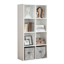FURNOLD 8 Cube Storage Unit Bookcase Shelving Unit - thumbnail 5