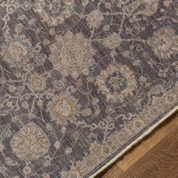 Livabliss Avant Garde-Vintage Beige Blue Brown Traditional Boho Fringe Living Dining Bedroom Rug 200 X 290 Cm Easy Care, Non Shedding - thumbnail 3