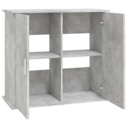 Walplus Concrete Grey Aquarium Stand 81X36X73 Cm Engineered Wood Fish Tank Cabinet - thumbnail 6