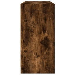 Berkfield Sideboard Smoked Oak 102X37X75.5 Cm Engineered Wood - thumbnail 7