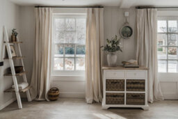 Statement Furniture Florence Sideboard With 2 Drawers And Removable Storage Baskets - White - thumbnail 4
