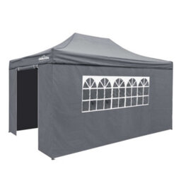 Dellonda Premium 3X4.5M Pop-Up Gazebo & Side Walls With Carry Bag, Stakes & Weight Bags - thumbnail 1