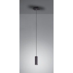 Luminosa Lighting Luminosa Marley Modern Slim Pendant Ceiling Light Black Matt - Uk Stock - thumbnail 3