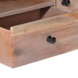 Berkfield Industrial Tv Cabinet 118X30X40 Cm Solid Acacia Wood - thumbnail 6