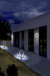 Luminosa Lighting Luminosa Box 700mm Outdoor Led Bollard Ip65 Cement 5.8W 4000K 115Lm - thumbnail 2