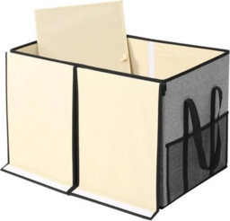 Xample Toy Box Chest With Lid, Collapsible Sturdy Foldable Toy Storage Organizer Boxes Bins Baskets For Kids', Clothes, Books & Nursery - thumbnail 5