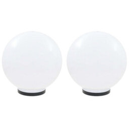 Led Bowl Lamps 2 Pcs Spherical 40 Cm For Gardens, Patios, Paths And Yards - thumbnail 2