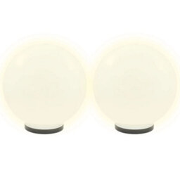 Led Bowl Lamps 2 Pcs Spherical 40 Cm For Gardens, Patios, Paths And Yards - thumbnail 3
