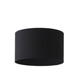 Valuelights Reni Black Fabric Drum Ceiling Lamp Shade (D)25Cm - thumbnail 7