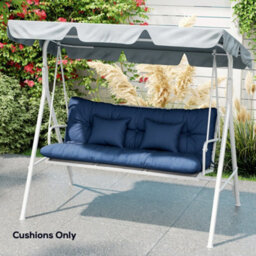 Outsunny Outdoor Seat Cushions Back Cushion With 2 Pillows, Seat Pads - thumbnail 9