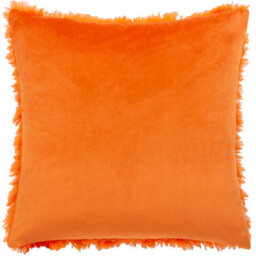 Heya Home Fluff Ball Faux Fur Cushion Cover - thumbnail 2