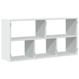 Berkfield Wall Shelf White 100X25X50 Cm Engineered Wood - thumbnail 6