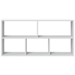 Berkfield Wall Shelf White 100X25X50 Cm Engineered Wood - thumbnail 4