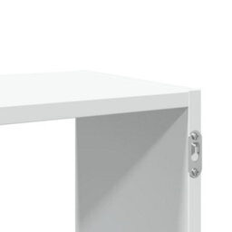 Berkfield Wall Shelf White 100X25X50 Cm Engineered Wood - thumbnail 9