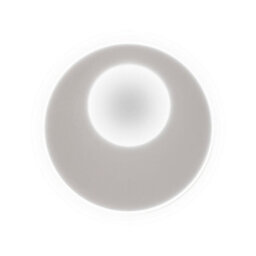 Luminosa Lighting Luminosa Krater Ceiling 40Cm Round 36W Led 3000-6000K Tuneable, 1800Lm, Remote Control White - thumbnail 5