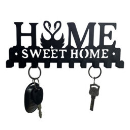Bathroom Hook, Coat Rack, Suitable For Bathroom, Kitchen, Living Room, Toilet, Screw Installation, Swan Key Holder - thumbnail 2