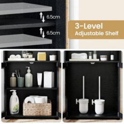 Bathroom Cabinet Freestanding Cabinet With 2 Doors - thumbnail 4
