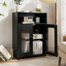 Bathroom Cabinet Freestanding Cabinet With 2 Doors - thumbnail 3