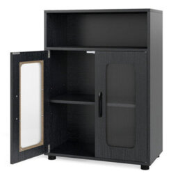 Bathroom Cabinet Freestanding Cabinet With 2 Doors - thumbnail 6