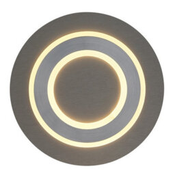 Luminosa Lighting Luminosa Jayden 32Cm Integrated Led Semi Flush Ceiling Light Anthracite Brushed Led 3000K - thumbnail 3