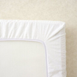 The Tiny Bed Company Waterproof Fitted Mattress Protector - Travel Cot (104 X 74Cm) - thumbnail 1