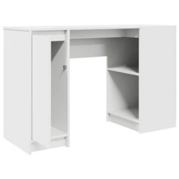 Berkfield Desk White 120X42X76 Cm Engineered Wood - thumbnail 5