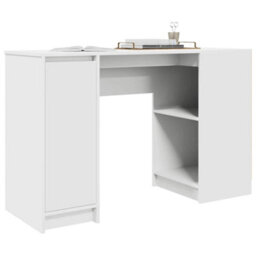 Berkfield Desk White 120X42X76 Cm Engineered Wood - thumbnail 4