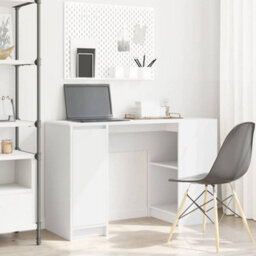 Berkfield Desk White 120X42X76 Cm Engineered Wood - thumbnail 1