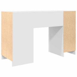 Berkfield Desk White 120X42X76 Cm Engineered Wood - thumbnail 8