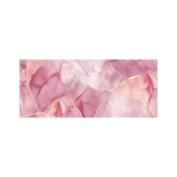 Warren Reed Designer Light Rose Marble Effect Glass Bathroom Splashback - thumbnail 4