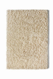 Ivory Shaggy Wool Rug, Plain Rug With 40mm Thickness, Handmade Modern Rug For Living Room, & Dining Room-120Cm X 170Cm - thumbnail 1