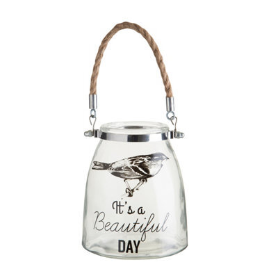Orsina Elegant Beautiful Day Lantern, Versatile Clear Candle Lantern, Stylish Tealight Lantern, Sleek Lantern - image 1