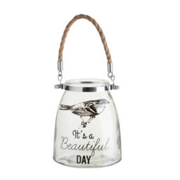 Orsina Elegant Beautiful Day Lantern, Versatile Clear Candle Lantern, Stylish Tealight Lantern, Sleek Lantern - thumbnail 1