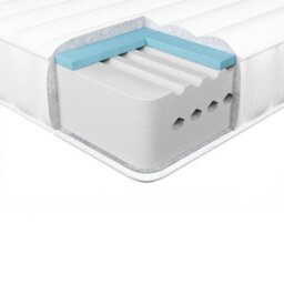 Beliani Gel Memory Foam Mattress Happiness H2/3 Medium 120 X 200 Cm (Eu Small Double) - thumbnail 3