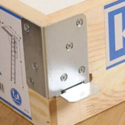 Keylite Wooden Loft Ladder 550 X 1000 - Height 2800 - Segments 4  Kyl 01 1 Person Install - thumbnail 5