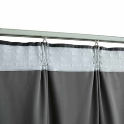 Berkfield Blackout Curtains 2 Pcs With Hooks Velvet Anthracite 140X245 Cm - thumbnail 4